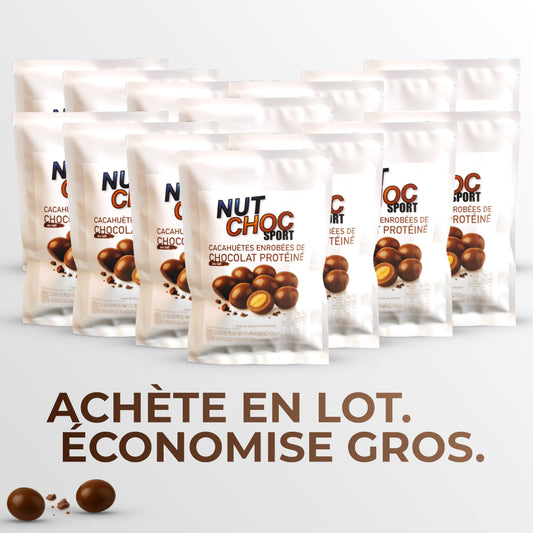 NUTCHOC Balls Chocolat au lait protéiné