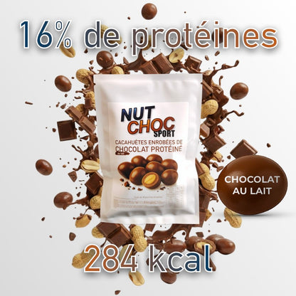 NUTCHOC Balls Chocolat au lait protéiné