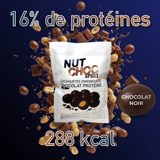 NUTCHOC Balls Chocolat noir protéiné