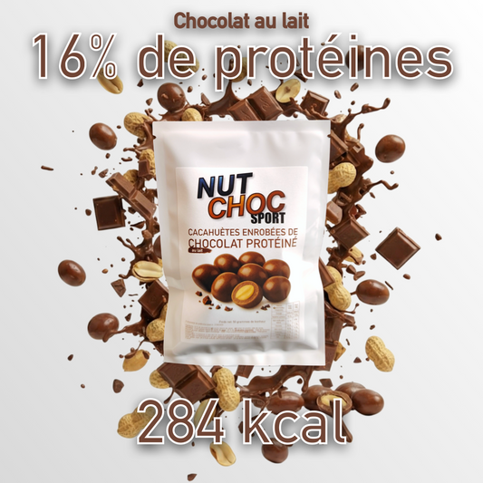 NUTCHOC Balls Chocolat au lait protéiné