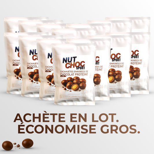NUTCHOC Balls Chocolat au lait protéiné