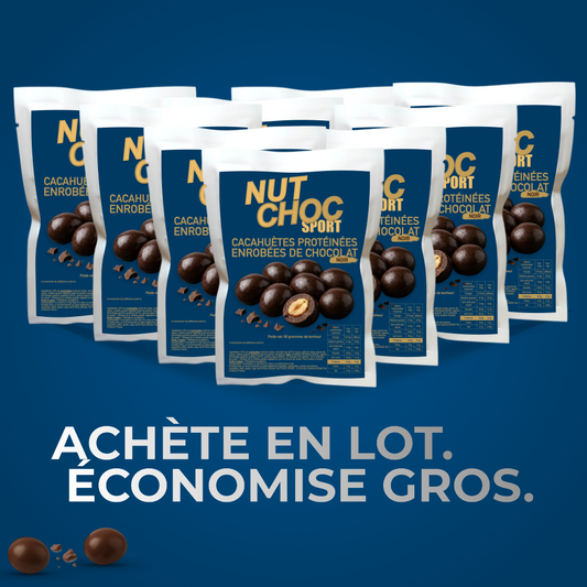 NUTCHOC Balls Chocolat noir protéiné